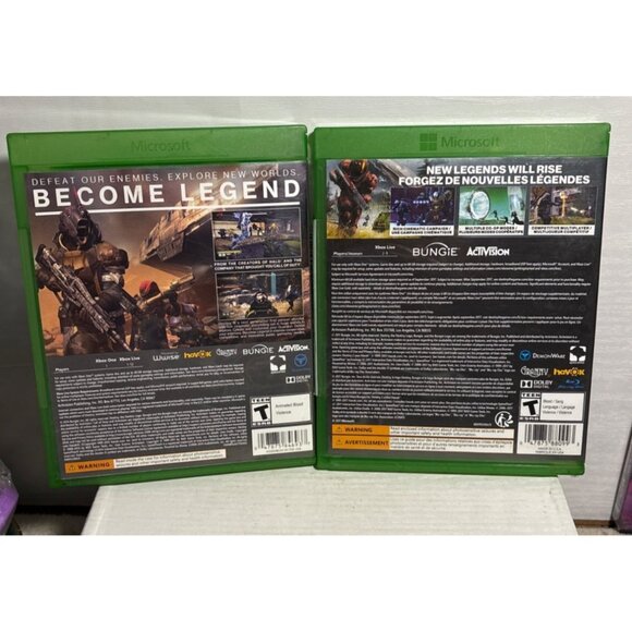 Destiny & Destiny 2 Xbox One Game Bundle By Bungie - Picture 2 of 3